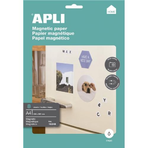 Magnetni papir APLI A4 8 listov
