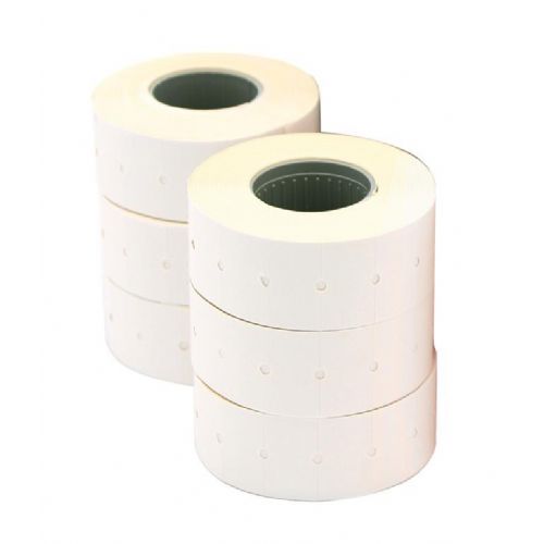 Apli Nalepke za numerator 21x12, bele, perm. 6x1000 kos, enoredne