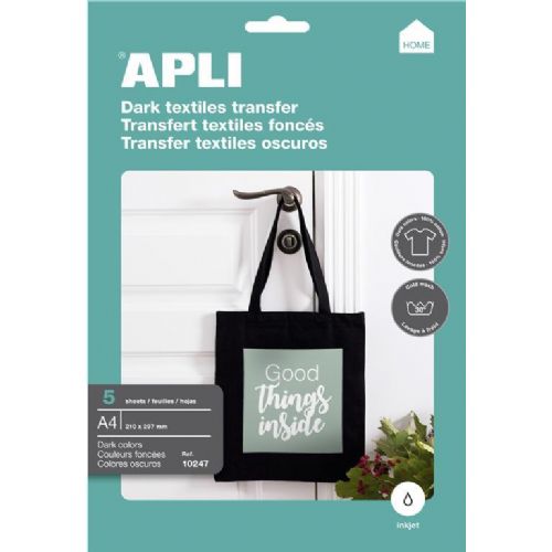 Apli Transferni papir za pisane majice 5 listov