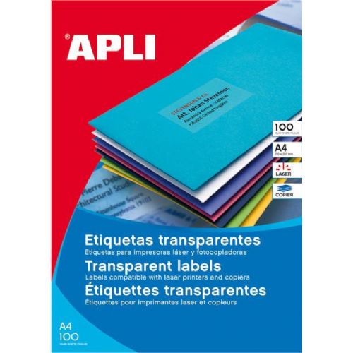 APLI Vrem. odp. nalepke, proz., 70 x 37 mm 24/stran, 20 listov BTAP001224