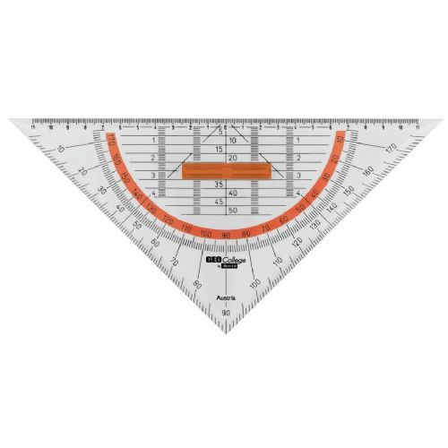 Aristo GEOCollege trikotnik z držalom 25cm
