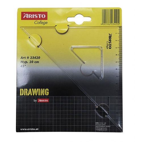 Aristo Trikotnik 45°, 14cm