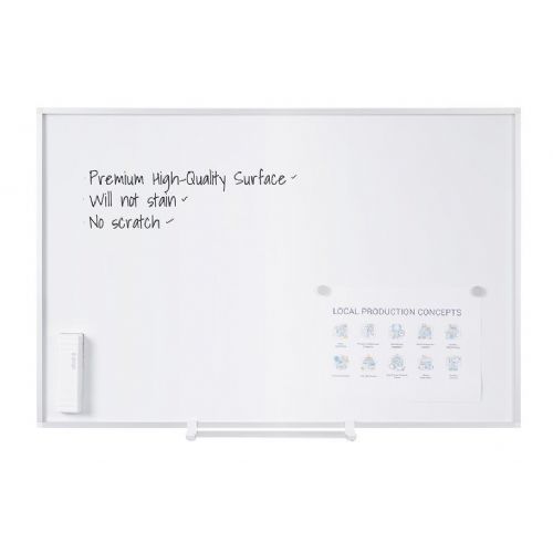 Bela tabla Bi-Office Maya Top Pro 100 x 150 cm emajlirano jeklo