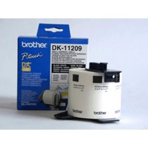 Brother DK11209 Manjše nalepke 29x62mm