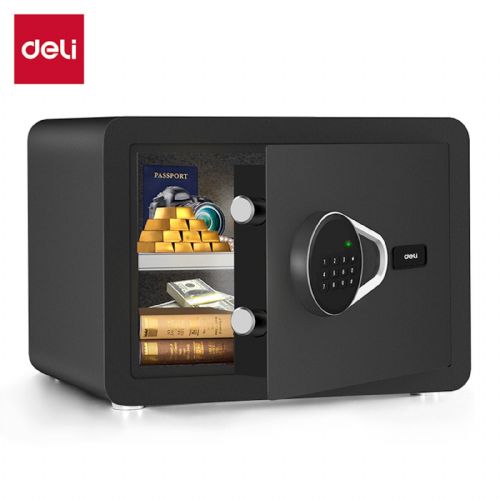 DELI ET540 digitalni sef, črn
