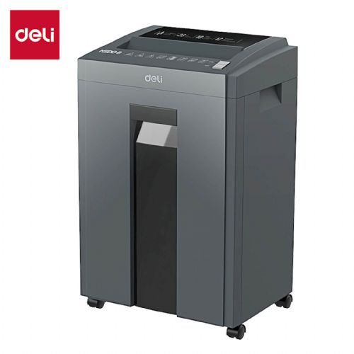 Uničevalec dokumentov Deli E9952 cross-cut 4x25 mm P-4, do 12 listov, uničevanje kartic in CD-jev, 23 l koš
