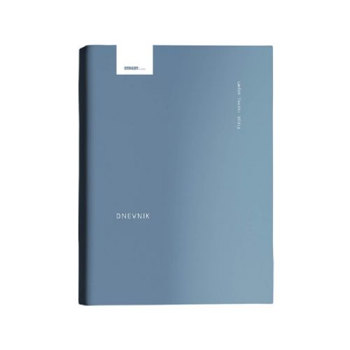 Dnevnik Vizija 2026, 17,2 × 24,3 cm, črtan, 192 strani, 80 g papir, petrol modra