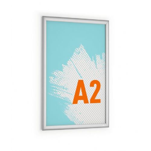Durable Aluminijast okvir Snap A2, srebrn