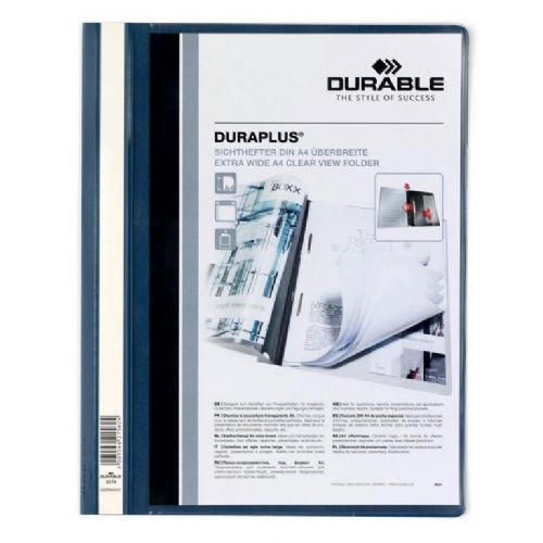 Durable Mapa Duraplus (2579) temno modra