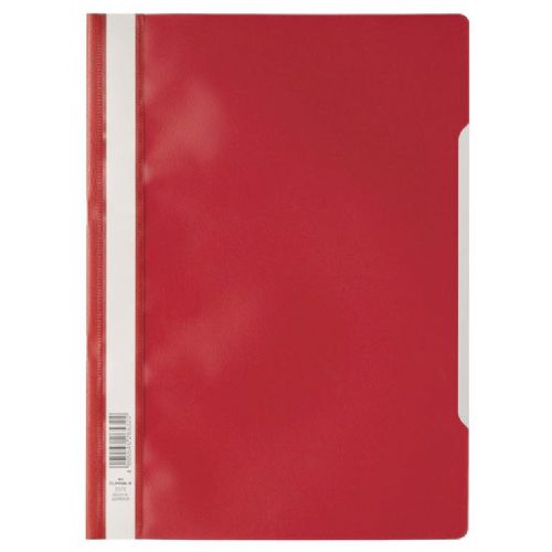 Durable Mapa s sponko (2573) rdeča