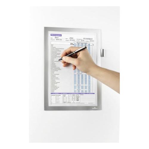 Durable Okvir DURAFRAME MAGNETIC NOTE A4, srebrn