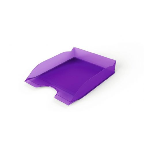 Pisemski odlagalnik Durable BASIC, A4–C4, 337 × 253 × 63 mm, prosojno vijoličen