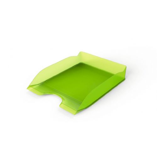 Pisemski odlagalnik Durable BASIC, A4–C4, 337 × 253 × 63 mm, prosojno zelen