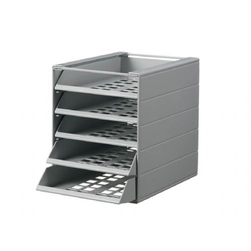Durable Predalnik Idealbox BASIC 5 siv