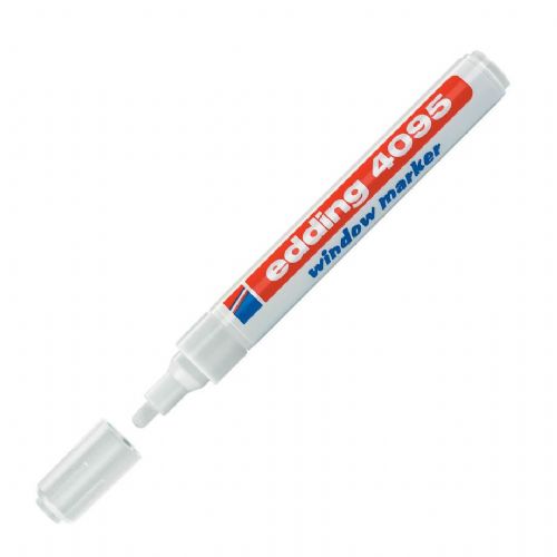 Edding Marker kredni E-4095, 2-3 mm, bel
