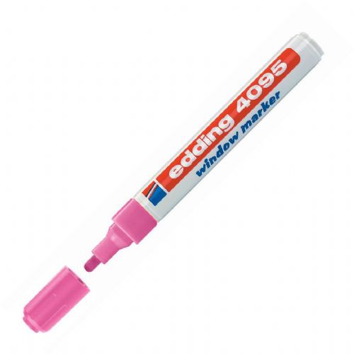 Edding Marker kredni E-4095, 2-3 mm, neon roza