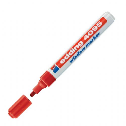 Edding Marker kredni E-4095, 2-3 mm, rdeč