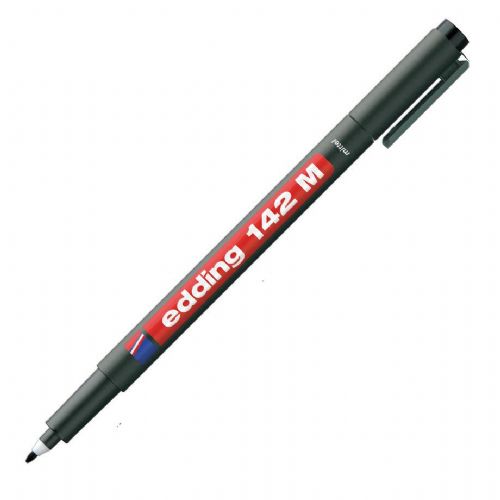 Edding OHP marker E-142, 1 mm, črn  10 KOS