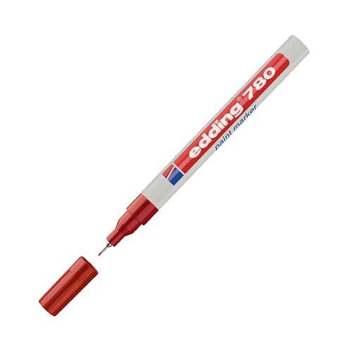 Edding Paint marker E-780, 0,8 mm, rdeč