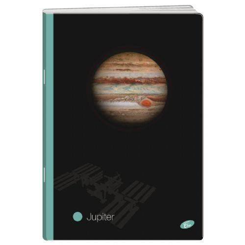 Zvezek Elisa Planeti A4, 1 cm karo, 52 listov, 80 g papir