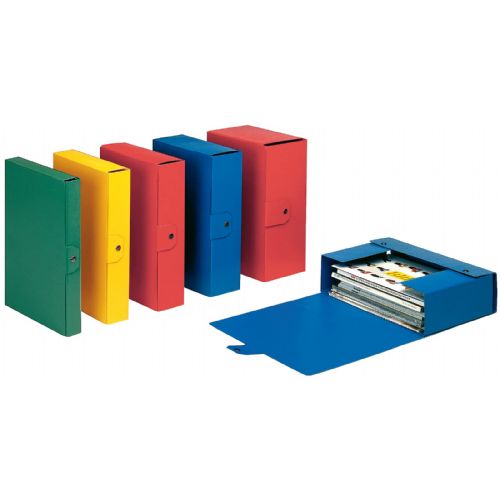 Esselte škatla za dokumente Eurobox 10 cm, modra, 1/1