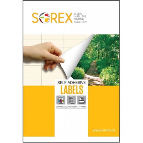 Etikete sorex 52,5x25,4