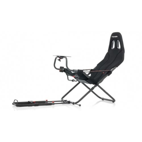 Gaming stol Playseat Challenge RC.00312 zložljiv, nastavljiv, združljiv z vsemi volani in pedali, za vse konzole, črn