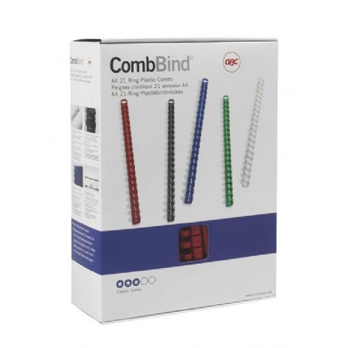 GBC Spirale pvc 45 mm, bele, 50 kos