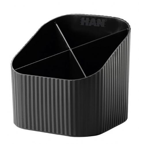 HAN Lonček za pisala Re-X-LOOP, črn