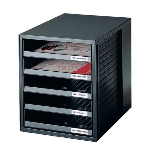 Predalnik Han System Box odprt, črn