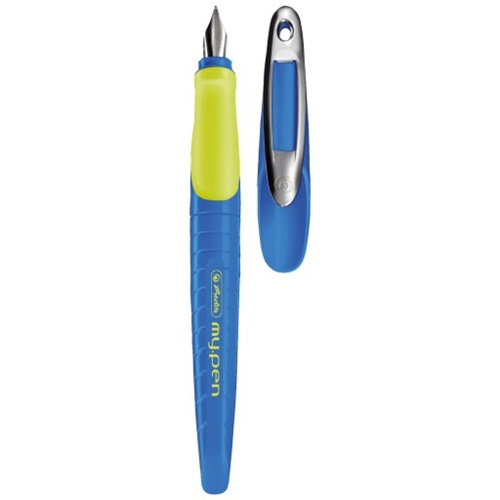 Herlitz nalivno pero MY.PEN, Blue-Neon, na blistru