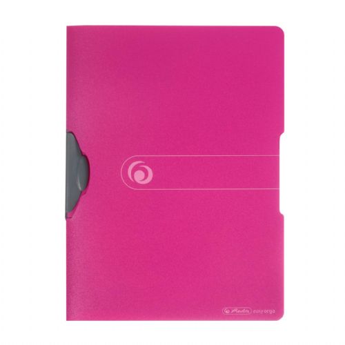 Herlitz clip mapa, A4, mat vijola