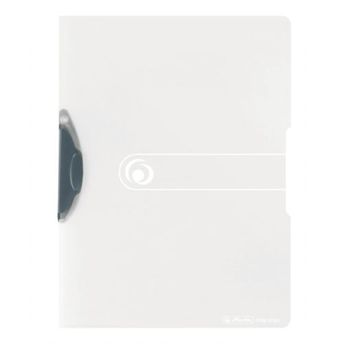 Herlitz clip mapa, A4, transparentna