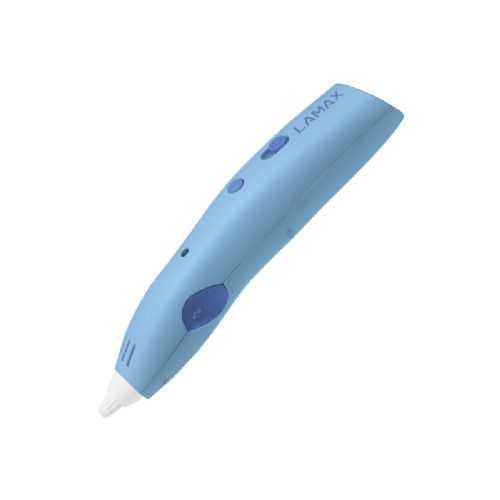 3D svinčnik LAMAX ArtKid1, TouchSafe tehnologija, 12 barv polnil, 2 hitrosti, USB-C polnjenje, modre barve