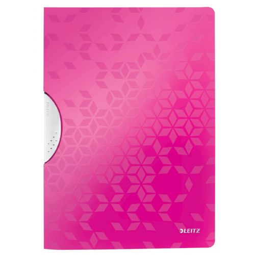 Leitz clip mapa WOW, A4, pink