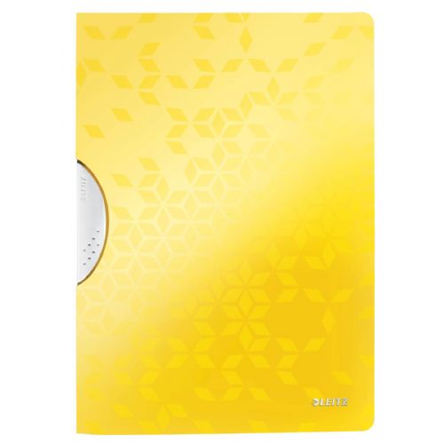 Leitz clip mapa WOW, A4, rumena