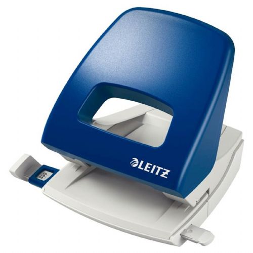 Leitz luknjač, do 25 listov, moder