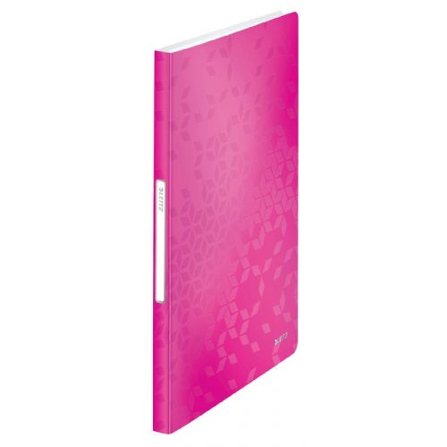 Leitz mapa z vl. mapami WOW 40/1, A4, pink
