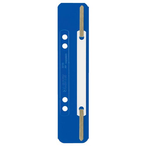 Leitz sponka za mapo za 6+8 cm, PP, modra, 250/1
