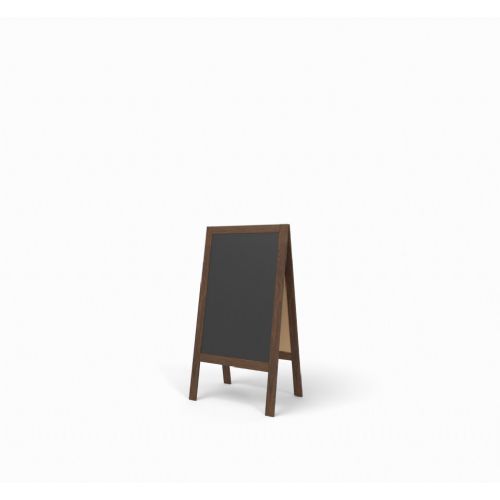 Lesena A-tabla za pisanje s kredo za gostinstvo S 84x45 cm