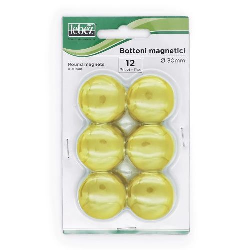 Magnetki lebez 30mm 1/12 (rumeni)
