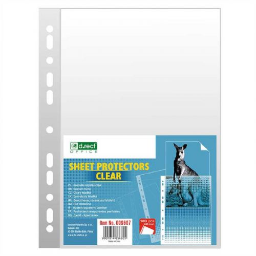 Mapa pvc u 1/100 levia 40mic tanjše 009607 sijaj