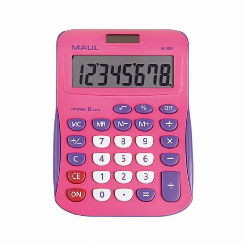 Maul Namizni kalkulator MJ 550 junior, roza