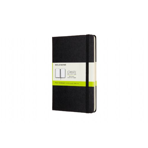 Moleskine notebook, Medium, brezčrtni, trde platnice