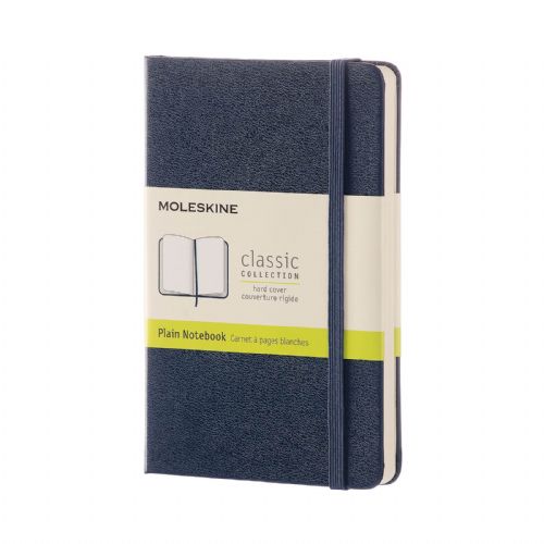 Moleskine notebook, Pocket, brezčrtni, trde platnice