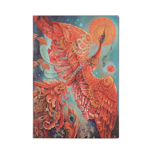 Paperblanks Firebird, mini, črtni, mehke platnice