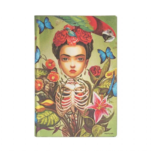 Paperblanks Frida, mini, črtni, mehke platnice