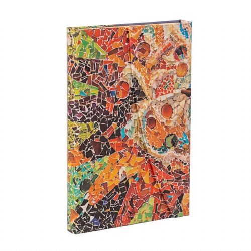 Paperblanks Gaudi’s Sun, mini, črtni, trde platnice 271pgcz30w11