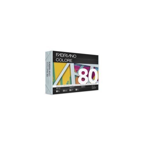 Papir Fabriano 80g,  Svetla nebeško modra (Celeste chiaro)