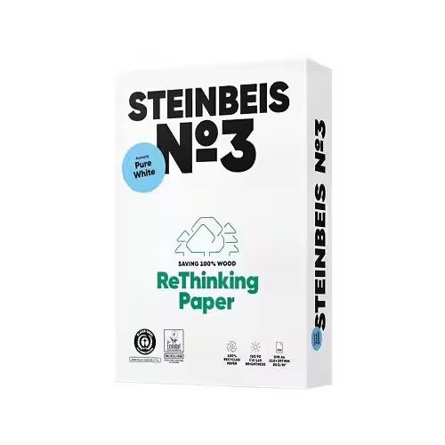 Papir recycled steinbeis a4 80g no3 1/500
